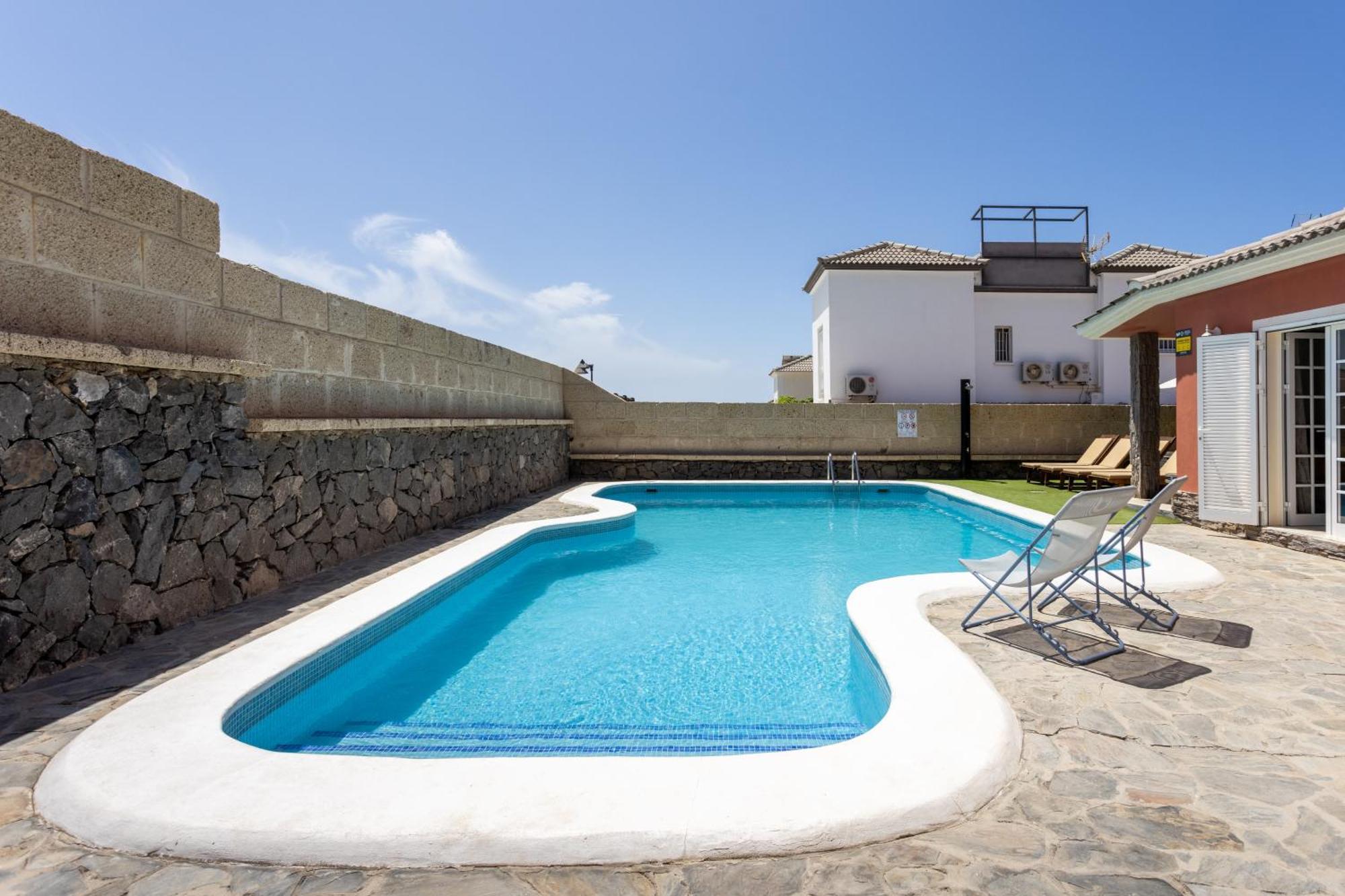 Villa Chloe Costa Adeje Tenerifesummervillas Giant Private Pool 11 Meters Long Zewnętrze zdjęcie